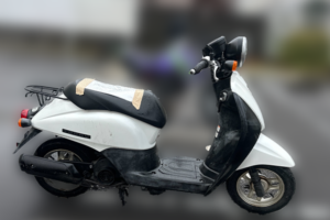 回収実績：神奈川県のお客様より原付バイクを無料回収させていただきました