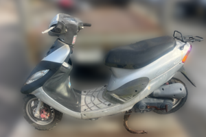 回収実績：東京都のお客様より原付バイクを無料回収させていただきました