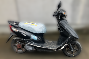 回収実績：栃木県のお客様より原付バイクを無料回収させていただきました