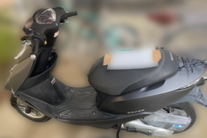 回収実績：神奈川県のお客様より原付バイクを無料回収させていただきました