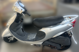 回収実績：神奈川県のお客様より原付バイクを無料回収させていただきました