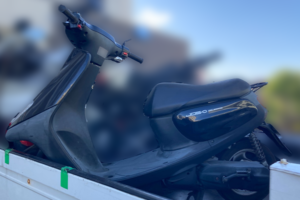 回収実績：神奈川県のお客様より原付バイクを無料回収させていただきました
