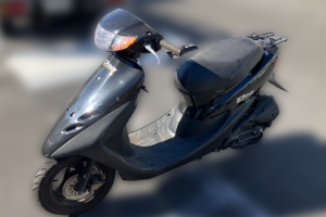 回収実績：茨城県のお客様より原付バイクを無料回収させていただきました