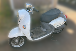 回収実績：千葉県のお客様より原付バイクを無料回収させていただきました