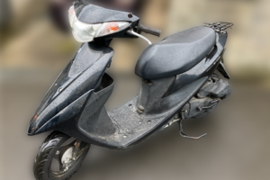 回収実績：茨城県のお客様より原付バイクを無料回収させていただきました