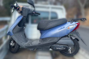 回収実績：東京都のお客様より原付バイクを無料回収させていただきました
