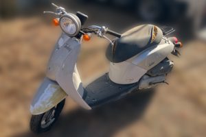 回収実績：群馬県のお客様より原付バイクを無料回収させていただきました