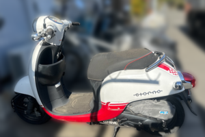 回収実績：東京都のお客様より原付バイクを無料回収させていただきました