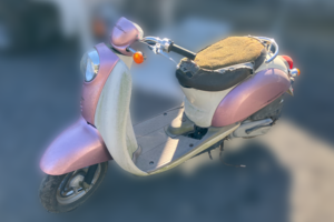 回収実績：栃木県のお客様より原付バイクを無料回収させていただきました