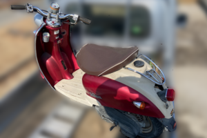 回収実績：千葉県のお客様より原付バイクを無料回収させていただきました