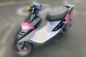 回収実績：埼玉県のお客様より原付バイクを無料回収させていただきました
