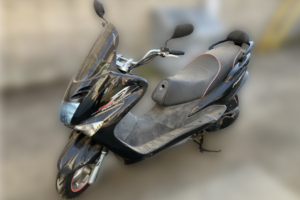 回収実績：千葉県のお客様より原付バイクを無料回収させていただきました