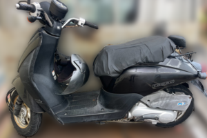 回収実績：神奈川県のお客様より原付バイクを無料回収させていただきました