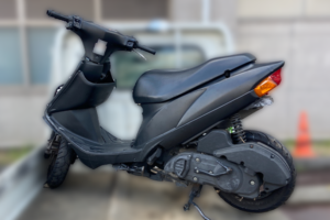 回収実績：東京都のお客様より原付バイクを無料回収させていただきました