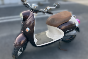 回収実績：茨城県のお客様より原付バイクを無料回収させていただきました