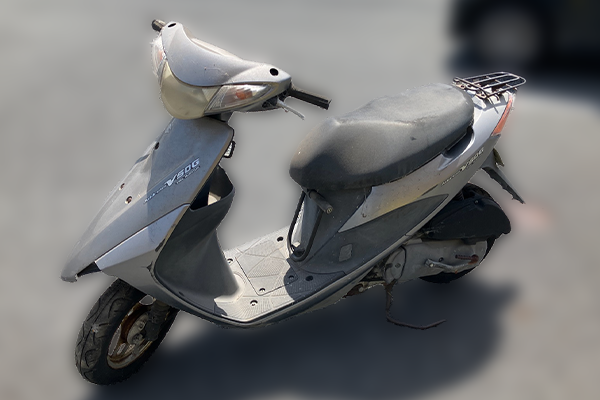 千葉県市原市で回収した原付 スズキ アドレスV50