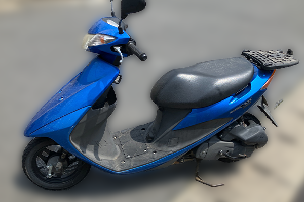 千葉県柏市で回収した原付 スズキ アドレスV50
